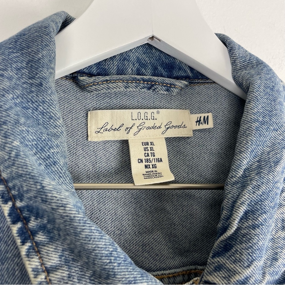 Vintage Barbie Denim Medium Wash Jean Jacket Size XL - Picture 4 of 7